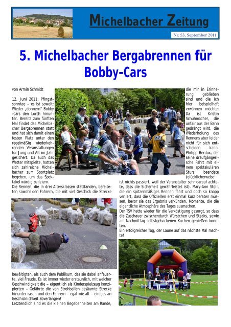 MiZe - Online Ausgabe 53 September 2011 - Michelbach