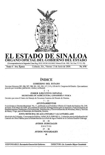 Gobierno del Estado de Sinaloa