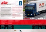 Brochure Sintrex Transport Service bv - EVO