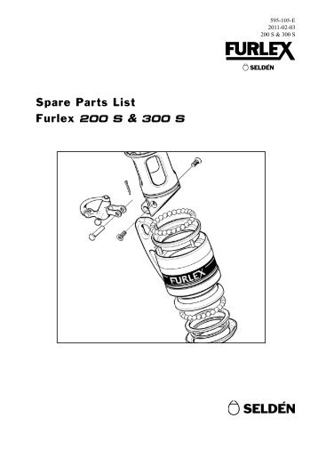 Spare Parts list Furlex 200S and 300S - Seldén Mast