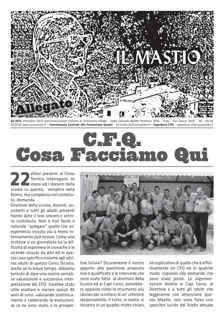 Il Mastio - 01/2012