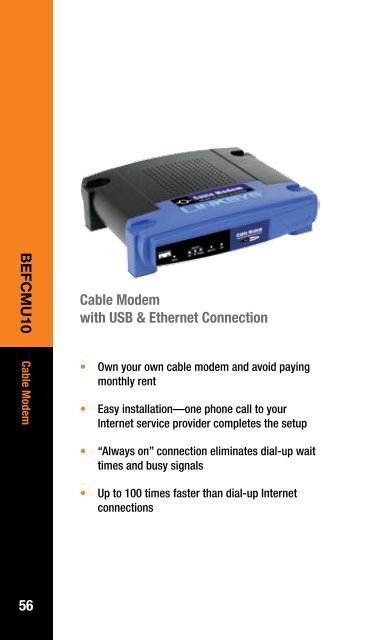 Linksys 2007 product guide - Hi Country Wire and Telephone