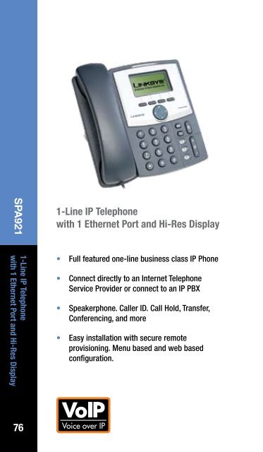 Linksys 2007 product guide - Hi Country Wire and Telephone