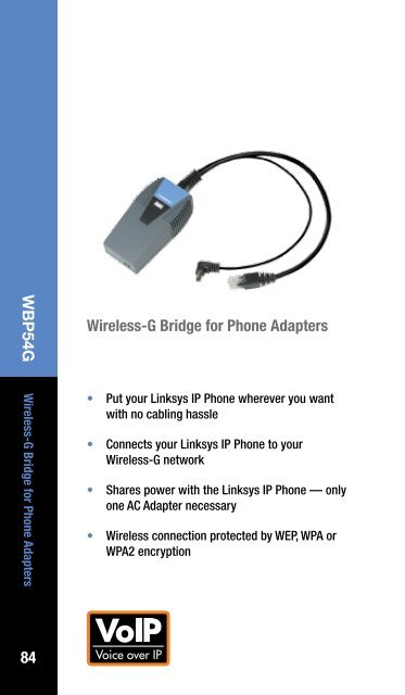 Linksys 2007 product guide - Hi Country Wire and Telephone