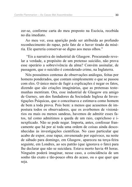 As casas mal assombradas - de Camille Flammarion - Limiar EspÃ­rita