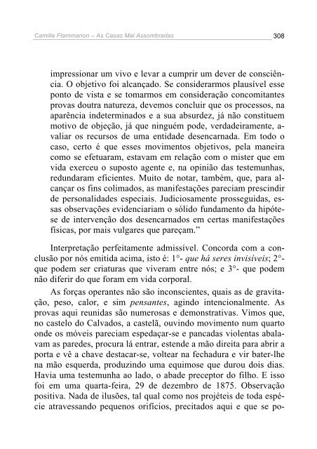 As casas mal assombradas - de Camille Flammarion - Limiar EspÃ­rita