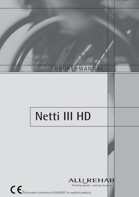 Brukermanual Netti III Comfort HD - Alu Rehab