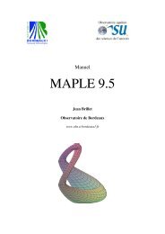Manuel MAPLE 9.5