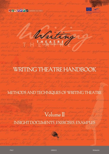 WRITING THEATRE HANDBOOK Volume II