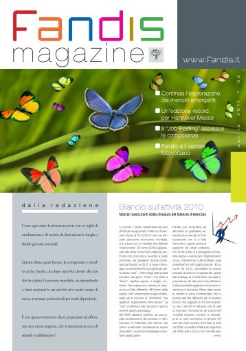 Scarica il magazine in formato pdf - Fandis