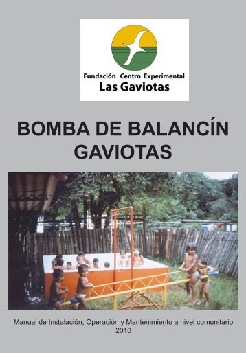Manual Bomba de BalancÃ­n GAVIOTAS