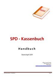 SPD - Kassenbuch Handbuch - SPD-Bezirk Hannover