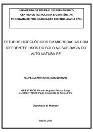 estudos hidrolÃƒÂ³gicos em microbacias com diferentes ... - LERF - USP