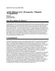 Fact Sheet - Thiokol/ATK Tactical Systems