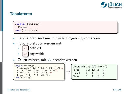 Latex - Presentation - STRV Erdwissenschaften