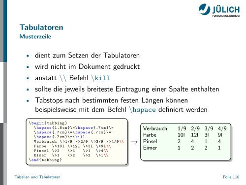 Latex - Presentation - STRV Erdwissenschaften