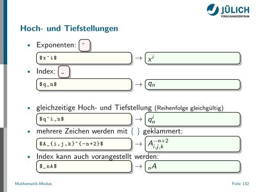 Latex - Presentation - STRV Erdwissenschaften