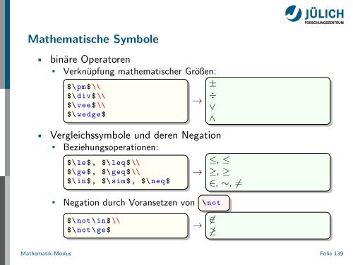 Latex - Presentation - STRV Erdwissenschaften