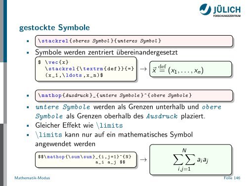 Latex - Presentation - STRV Erdwissenschaften