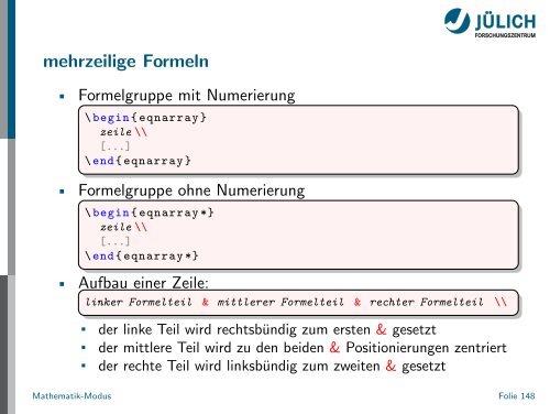 Latex - Presentation - STRV Erdwissenschaften