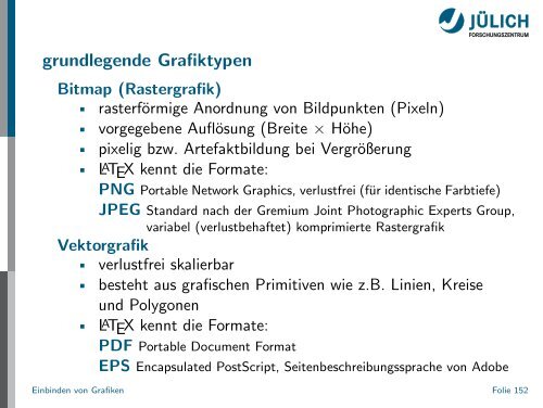 Latex - Presentation - STRV Erdwissenschaften