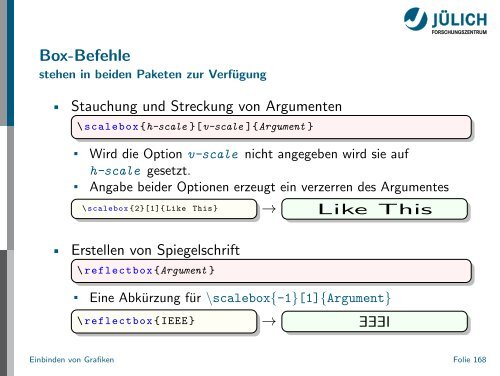 Latex - Presentation - STRV Erdwissenschaften