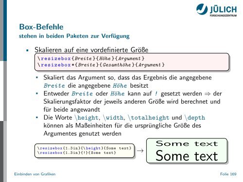 Latex - Presentation - STRV Erdwissenschaften