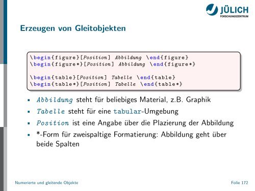 Latex - Presentation - STRV Erdwissenschaften