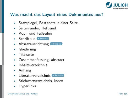 Latex - Presentation - STRV Erdwissenschaften