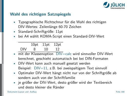 Latex - Presentation - STRV Erdwissenschaften