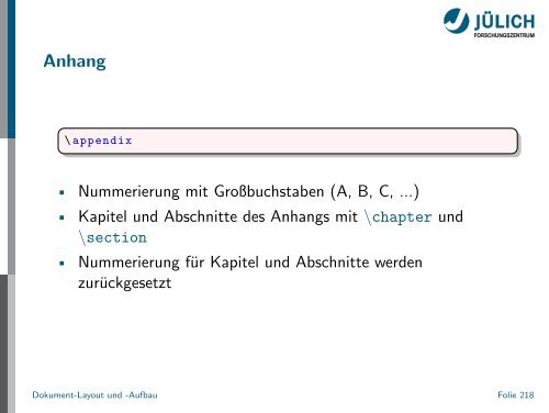 Latex - Presentation - STRV Erdwissenschaften