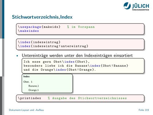 Latex - Presentation - STRV Erdwissenschaften