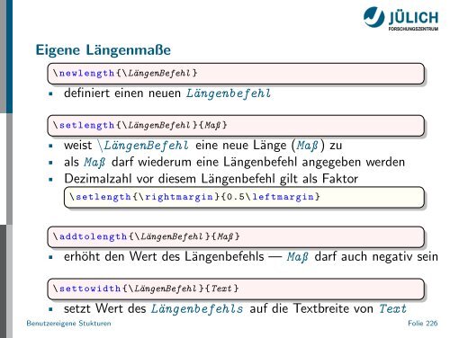 Latex - Presentation - STRV Erdwissenschaften