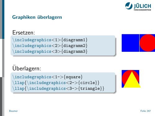 Latex - Presentation - STRV Erdwissenschaften