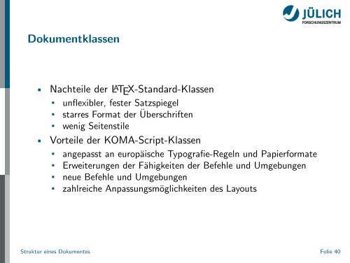 Latex - Presentation - STRV Erdwissenschaften