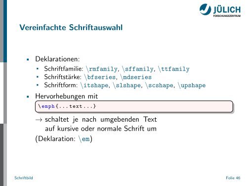 Latex - Presentation - STRV Erdwissenschaften