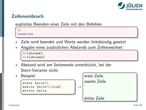 Latex - Presentation - STRV Erdwissenschaften