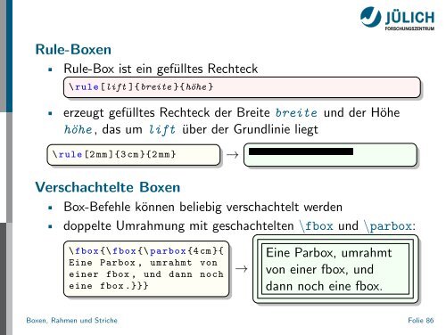 Latex - Presentation - STRV Erdwissenschaften