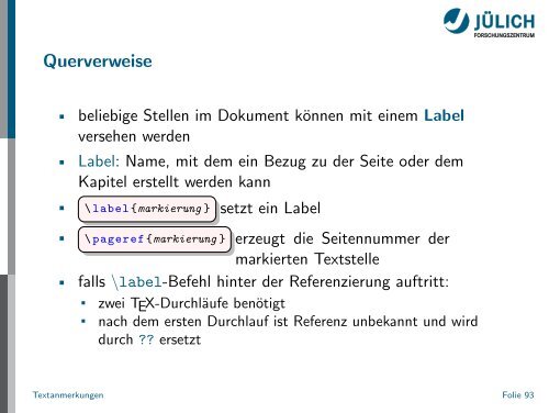 Latex - Presentation - STRV Erdwissenschaften