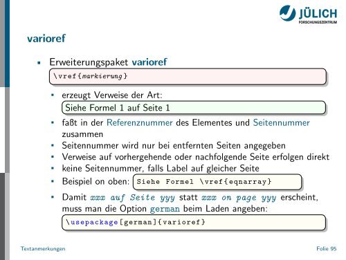 Latex - Presentation - STRV Erdwissenschaften