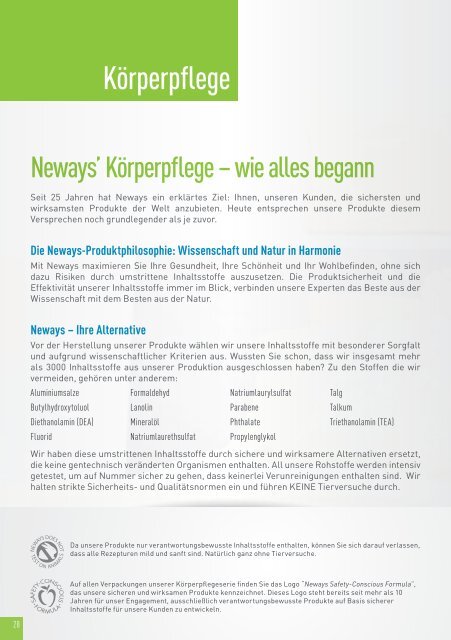 Produktkatalog - Neways International