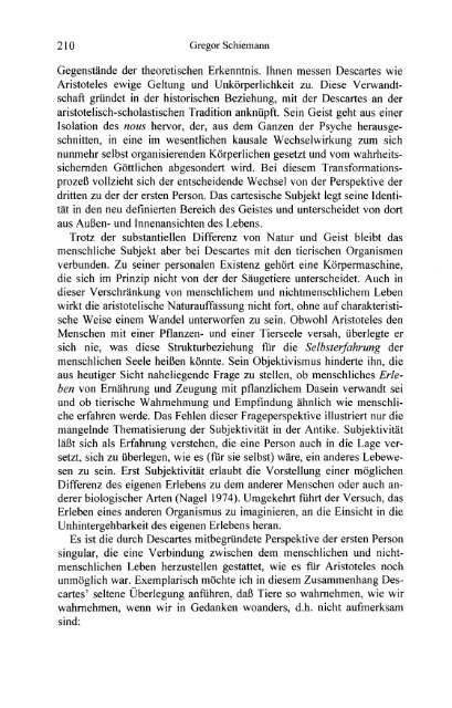 Naturen im Kopf. Aristoteles' Seelenlehre als ... - Philosophie