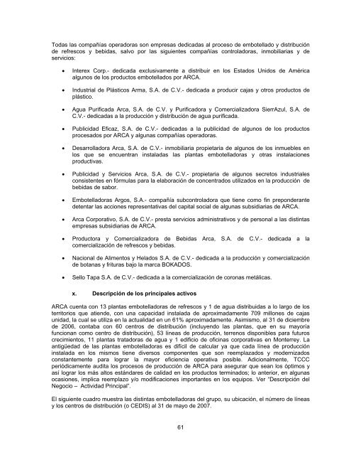 Reporte Anual que se presenta de acuerdo con las disposiciones ...