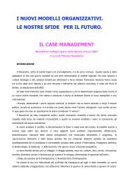 Il Case Management - IPASVI - La Spezia