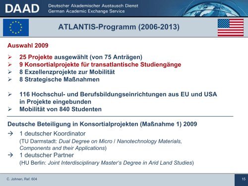 ATLANTIS - Internationale DAAD-Akademie (IDA)