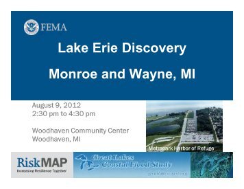 Lake Erie Discovery Monroe and Wayne, MI  - State of Michigan