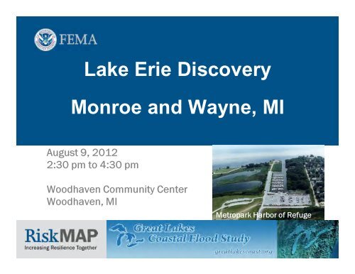 Lake Erie Discovery Monroe and Wayne, MI  - State of Michigan
