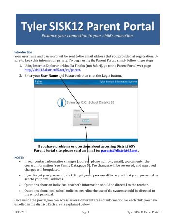 SISK12 Parent Portal Navigation for Parents FINAL 3.pdf - District 65