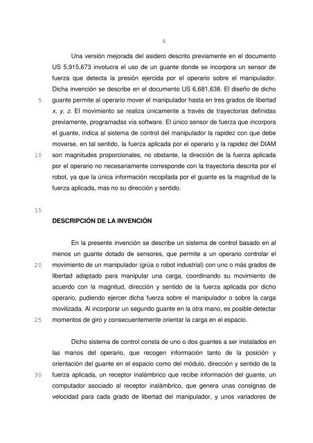 Justificante de presentación electrónica de solicitud de patente