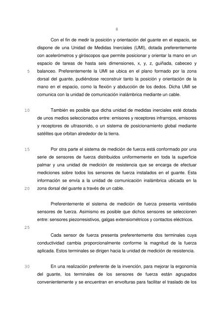 Justificante de presentación electrónica de solicitud de patente